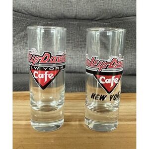 Harley Davidson shot glasses (2) 4 inches